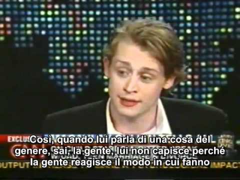 Macaulay Culkin about MJ interview 2004 sub ita.avi