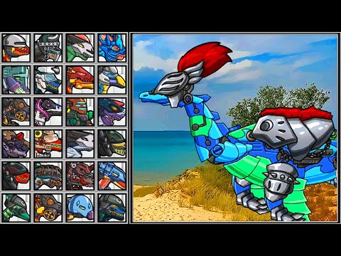 Dino Robot Deep Plesio Song of Knight - Max Lv 100 - Dino Robot Battle Arena