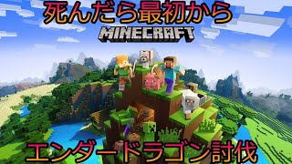 【マイクラ　ハードコア】エンダードラゴン討伐日記　リベンジ