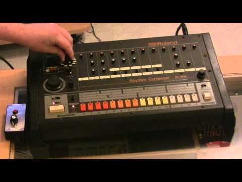 Roland TR-808 with BassDrum Modification