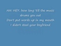 Boyfriend Ashlee Simpson + lyrics 