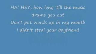 Boyfriend Ashlee Simpson + lyrics
