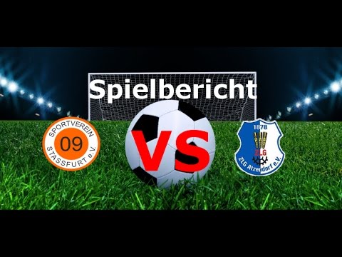 Spielbericht SV 09 Stassfurt - ZLG Atzendorf