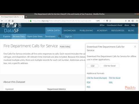 Apache Spark Deep Learning Recipes Downloading San Francisco Fire Department | packtpub com