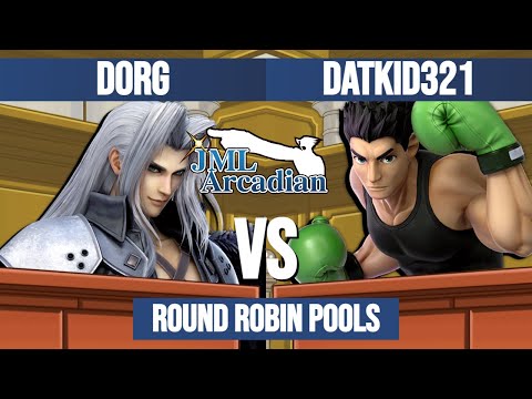 Dorg (Sephiroth) vs DatKid321 (Little Mac) - JML Arcadian Round Robin Pools