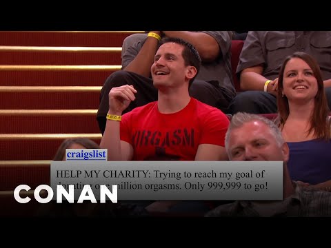 Conan Audience Craigslist Ads For 02/25/15 | CONAN on TBS