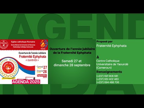 Agenda du 22 septembre 2025