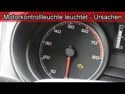 Motorkontrollleuchte leuchtet oder blinkt – Ursachen MKL Motorzeichen leuchtet Gelb oder Rot Orange