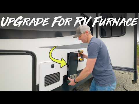 RV Furnace Upgrade! Fogatti RV Furnace Install.