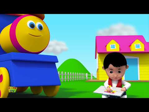 The Land of Magical Colors | Colors Story | Colors Song | Learning Videos for Babies - Bob The Train