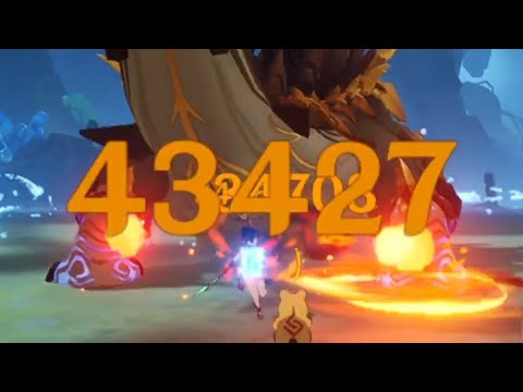 Can solo Xiangling beat Azhdaha ??!!