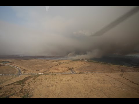 Massive Maui wildfire only 20% contained