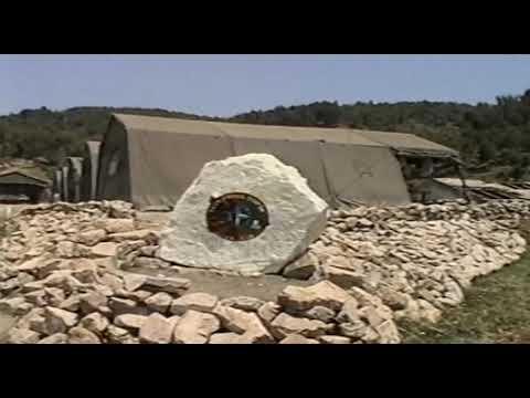 NATO ngre çadrat në Krastë të Elbasanit (4 Qershor 1999)