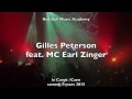 Gilles Peterson feat. MC Earl Zinger au Cargö / Caen • 07-03-2015