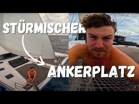 We are sailing to the Canary Islands and lose our anchor holder!