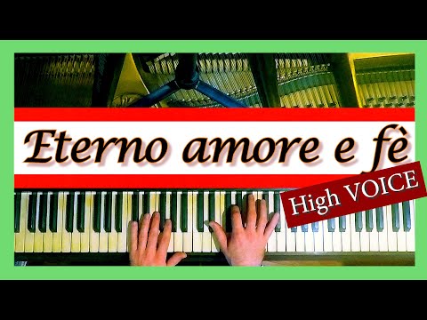✨ Eterno amore e fe KARAOKE / PIANO ACCOMPANIMENT - Gaetano DONIZETTI 🎼Score and Lyrics #operasinger