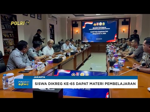 KOMISI KEPOLISIAN NASIONAL MENERIMA AUDIENSI DARI SISWA SESPIMMEN POLRI DIKREG 65