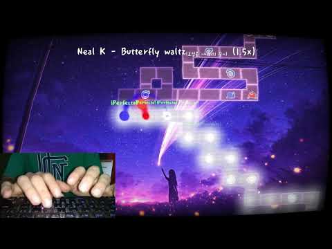 ADOFAI Neal K - Butterfly waltz (호접몽 ~나비의 꿈~) (1.5x) (JPB)