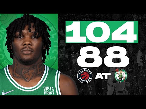 BOSTON CELTICS vs TORONTO RAPTORS | ROB WILLIAMS III HIGHLIGHTS | 16 PTS, 13 REB, 2 STL, BLK, AST