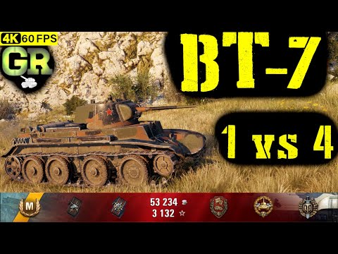World of Tanks BT-7 Replay - 10 Kills 1.6K DMG(Patch 1.4.1)