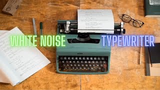 White Noise | Fall asleep with the relaxing noise of a typewriter