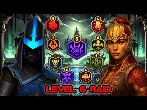 Playing level 6 Raid in Shadow Fight 3