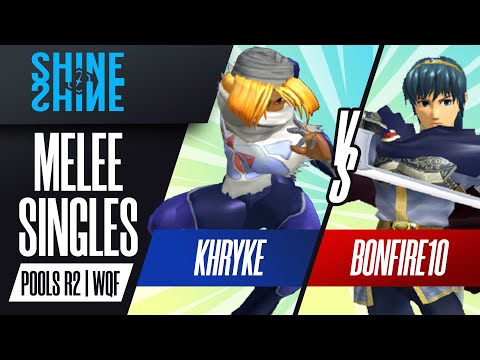 Khryke vs bonfire10 - Melee Singles Pools WQF - Shine 2022 | Sheik vs Marth