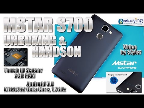 Mstar S700 Black (Unboxing & Hands on) 5.5 Inch HD, MTK6752, 4G LTE, Android 5.0, 2GB RAM / 16GB ROM