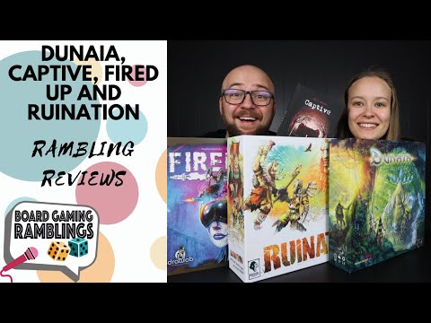 Rambling Reviews: Dunaia, Captive, Fired up & Ruination