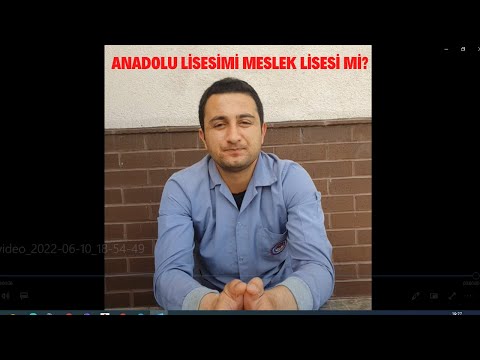 MESLEK LİSESİ Mİ ANADOLU LİSESİ Mİ? TÜM DETAYLARIYLA #imalat