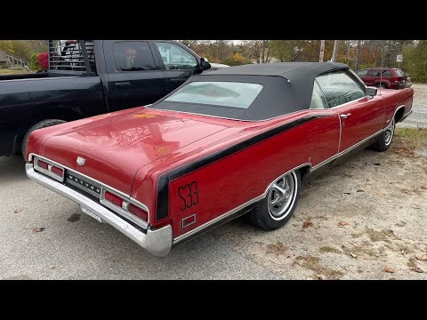 Ultra Rare Cars: 1970 Mercury Meteor S33 Convertible Was Sporty and Canadian!