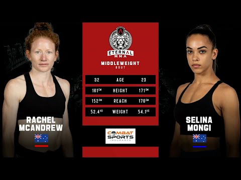 ETERNAL MMA 54 - SELINA MONGI VS RACHEL MCANDREW - WMMA FIGHT VIDEO