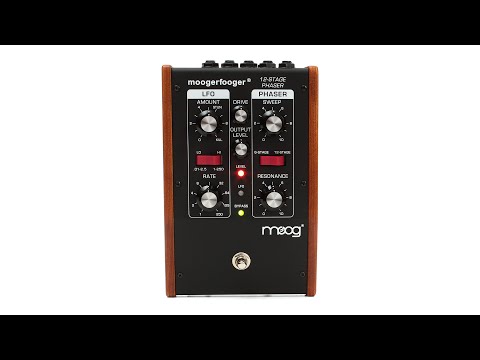 Moog MoogerFooger MF-103 12-stage Phaser Pedal Review by Sweetwater Sound