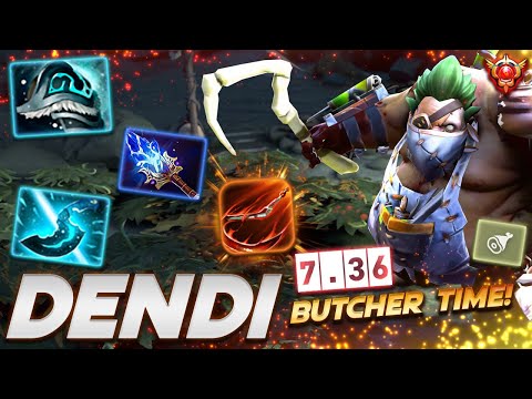 Dendi Pudge All Time Legend - Dota 2 Pro Gameplay [Watch & Learn]