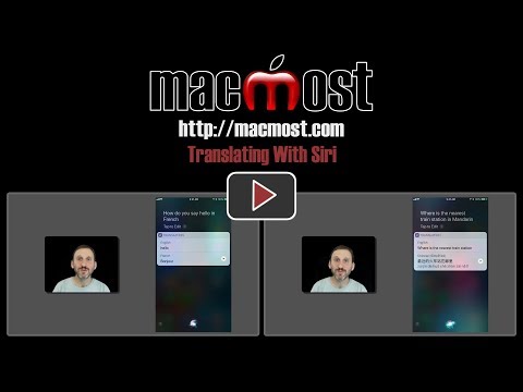 Translating With Siri (#1504)