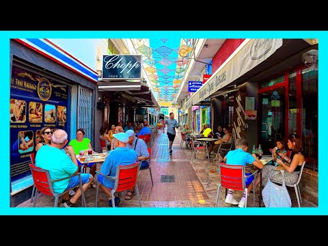 Benalmadena, Spain | Arroyo de la Miel 4K Walking Tour – Malaga (2025)