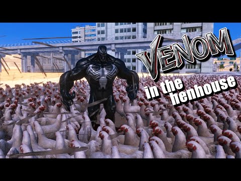 Venom VS 20K Chickens - GUESS WHO WINS? 😁 | Ultimate Epic Battle Simulator UEBS