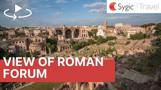 360 video: View of Roman Forum, Rome, Italy