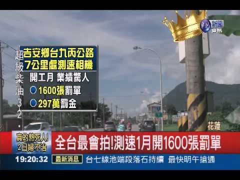 測速太會拍!開車族怨成"提款機"