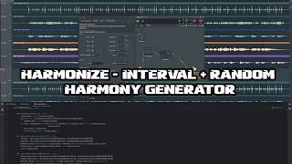 Harmonizer - Interval & Random Harmony Generator Script for MIDI playing & sequencing 🎹