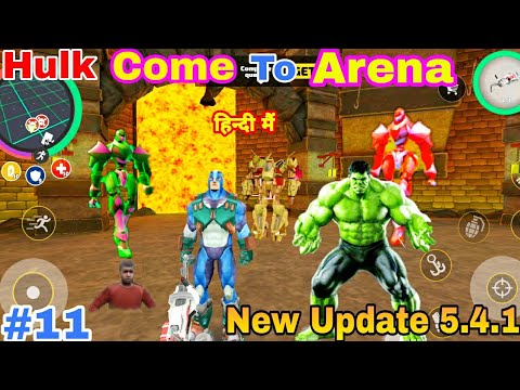 Hulk Come To Arena | Rope Hero Vice Town | New Update 5.4.1 | Naxeex Ltd | SK Gaming YT 2.0 |