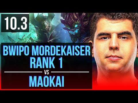 Bwipo MORDEKAISER vs MAOKAI (TOP) (DEFEAT) | Rank 1, Rank 1 Mordekaiser | EUW Challenger | v10.3