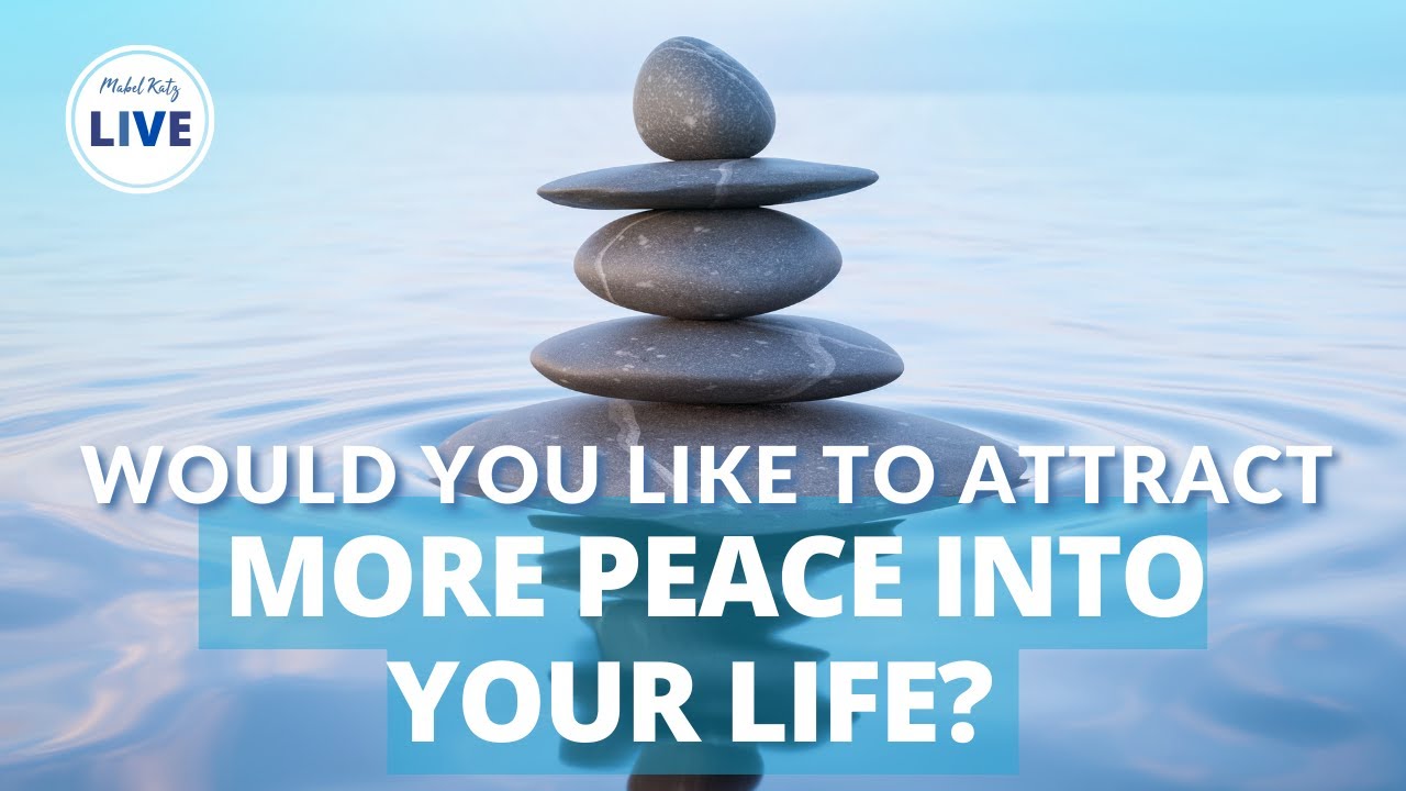 Would you like MORE PEACE INTO YOUR LIFE? ✨ ► HO'OPONOPONO with MABEL KATZ [LIVE]