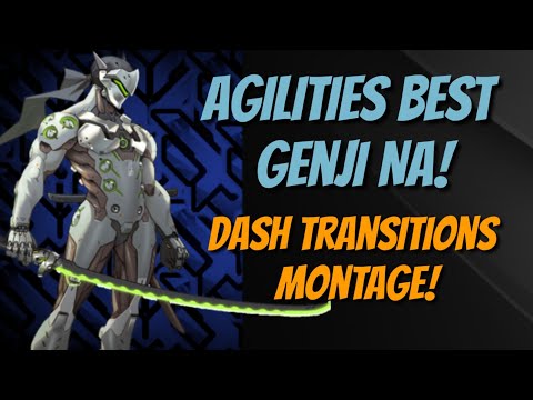 Best Genji NA Agilities! Dash Transitions, Reload Transitions! Smoothly edited Montage!