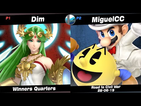 RtCW: Dim (Palutena) vs MiguelCC (Pac-Man, Mario) - Winners Quarters