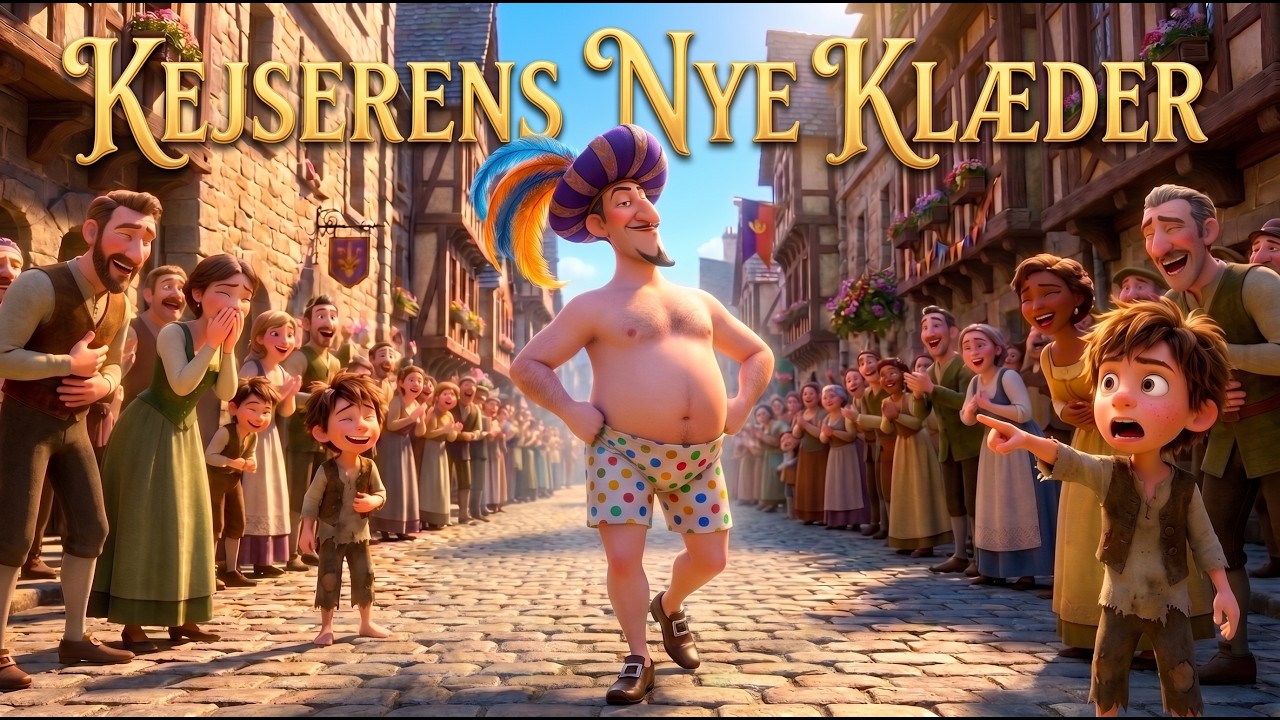 Kejserens Nye Klæder - H.C. Andersens eventyr som video og tekst - se på YouTube
