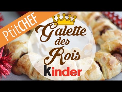 Recette Galette des rois Kinder, Ptitchef.com, Pas à pas