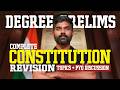 Degree Prelims Complete CONSTITUTION Revision Topics PYQ Discussion Xylem PSC