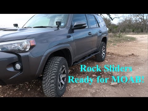 Installing 5th Gen 4Runner Rock Sliders - RSG Offroad Sliders - S2E47