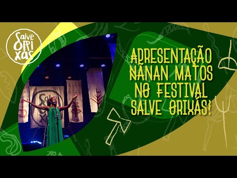 Nãnan Matos canta Chinelo de Couro na 2ª Edição Festival Salve Orixás